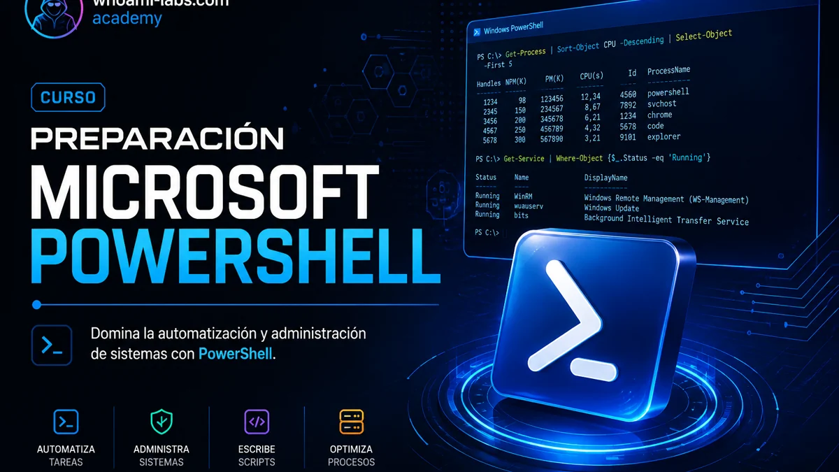 Preparación Microsoft PowerShell
