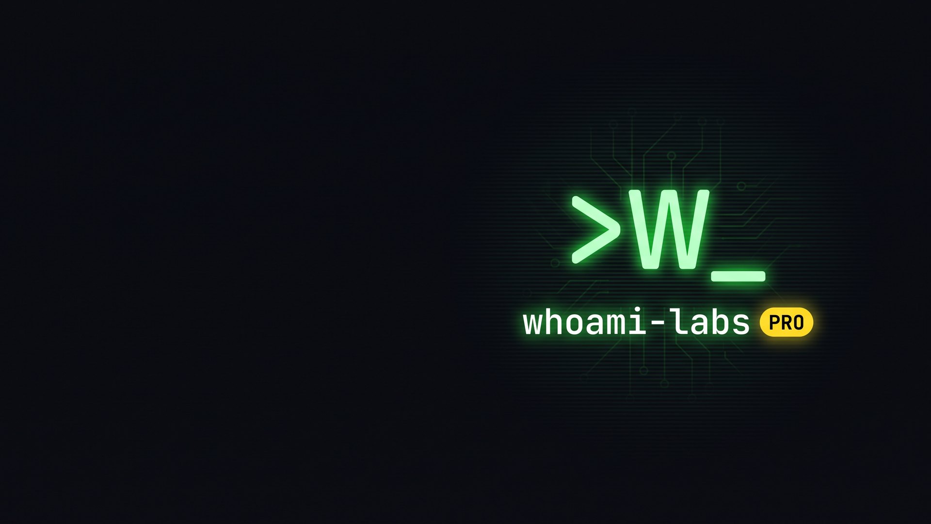 Fondo de escritorio de Whoami-Labs